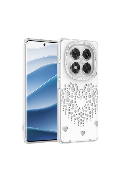Ceponya Xiaomi Redmi Note 14 Pro 4g Case Drop Stone Heart Patterned Rivas Har...
