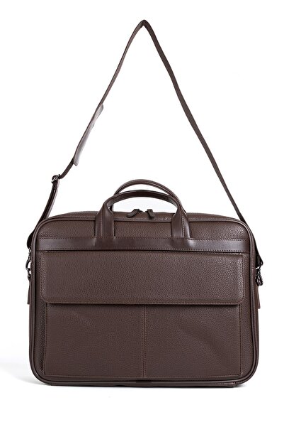 Sevinç Çanta Large Size 17.3 Inch Handheld Shoulder Laptop Briefcase with Sho...