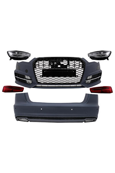 tuningset Kit complet de caroserie compatibil cu Audi A6 C7 4G Sedan 2011-201...