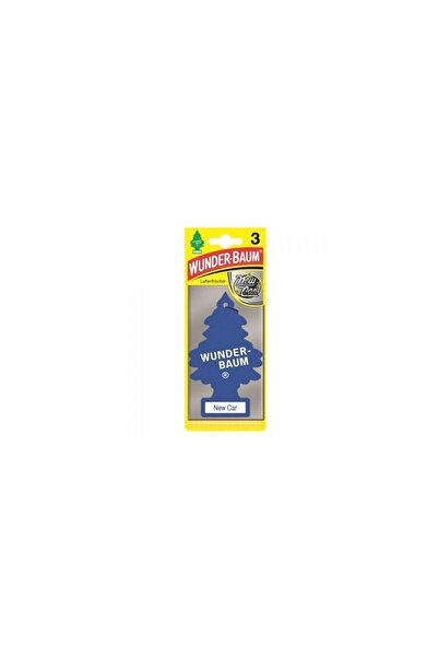 Skin Generics SET 3 BUCATI ODORIZANTE AUTO BRADUT NEW CAR Wunder-Baum 7612720...