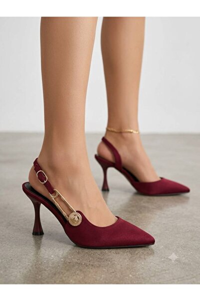 ODESSO 7cm Women's Shoes with Side Buckle and Heels