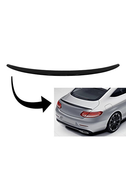 tuningset Αεροτομή πορτμπαγκάζ κατάλληλη για Mercedes C-Class Coupe C205 2014...