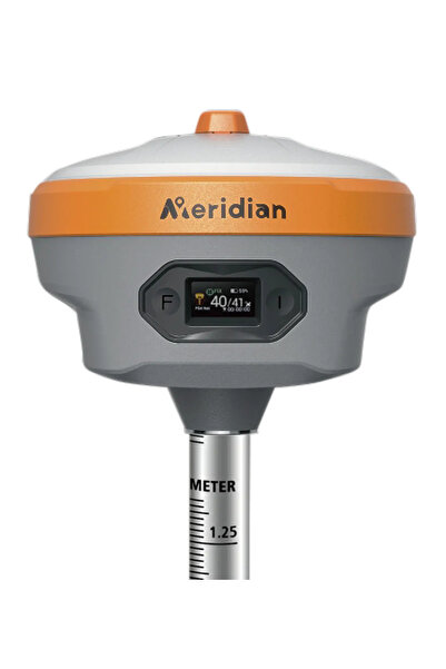Meridian M25 – GNSS cu laser și cameră, performanță profesională în orice mediu