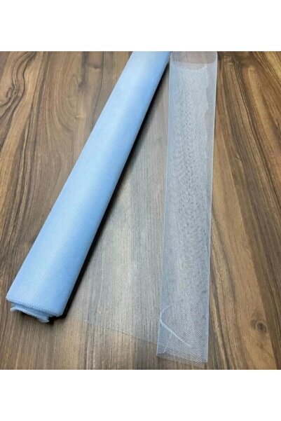 5 metre 75 cm mavi bohça süsü , nişan bohça süsü ,sünnet süsü, kapı süsü tülü , doğum günü tülü