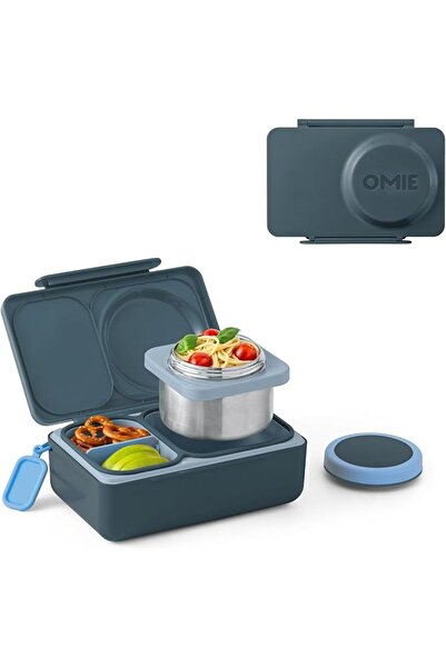 OMIE OmieBox Bento Box for Kids - Insulated Lunch Box with Leak Proof Thermos...