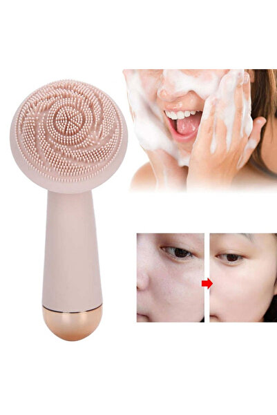 Generic Brand Silicone Facial Cleansing Brush Massager Beauty Skin Care Wash ...
