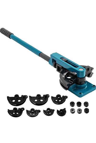VEVOR Dispozitiv de indoit tevi 7 matrite 3/8", 1/2", 9/16", 5/8", 3/4", 7/8"...
