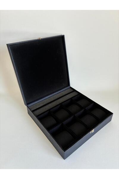 Decart Dizayn Luxury Watch and Jewelry Organizer Box |   Velvet Interior Cove...