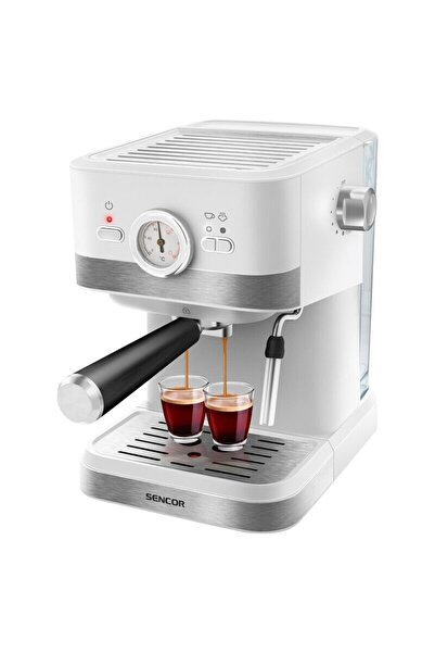 Sencor Espressor manual 20 bar, cappuccino, 1050W, rezervor apa 1.5 l, Baghet...