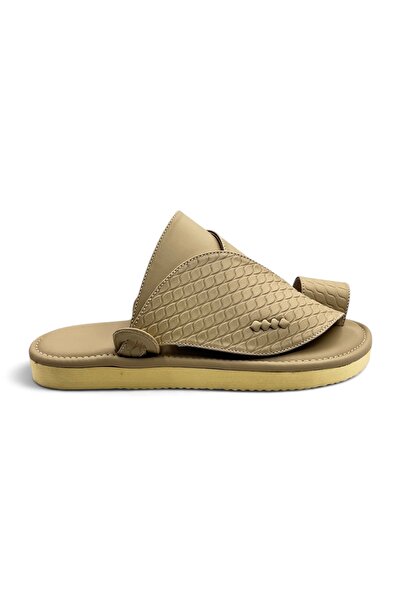YSC Men's Traditional Saudi Sandals | Comfortable Arabic Slippers