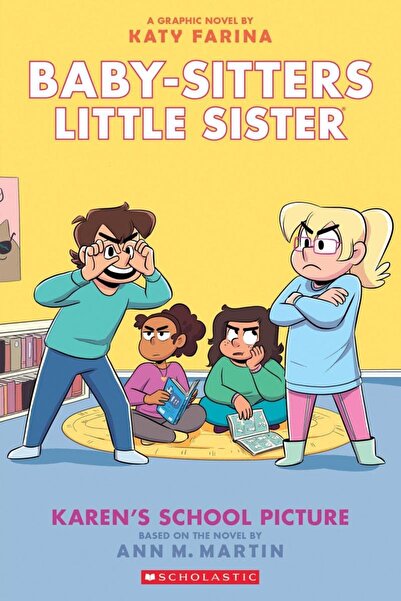 Scholastic The Baby-sitters Little Sister Graphic Novel #5 - Karens School Pi...