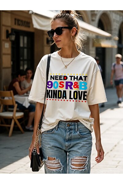 Generic Brand Colorful Need That 90's R&B Kinda Love Slogan,everyday essentia...