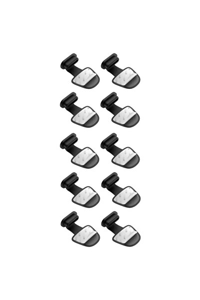 Choice10 Black 10X USB C Anti Loss Dust Plugs Type C Charging Port Cover for ...