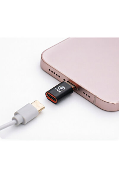 Choice12 black 1pcs USB C To Lightning Fast Charging Adapter 20W PD Mobile Ph...