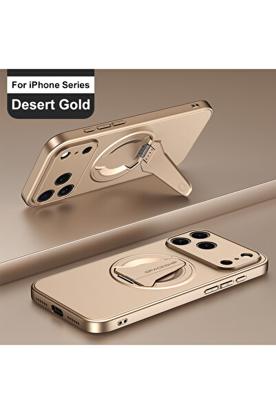 Choice16 iPhone17 Pro Max Gold Wireless Charging Cover Lens Protection Phone ...