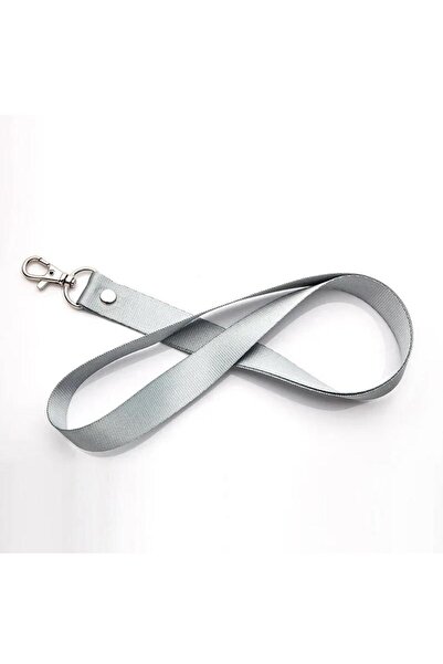 Choice6 Gray 1PCS Pure Color Lanyards Thicken Safety Xyun Hanging Neck Strap ...