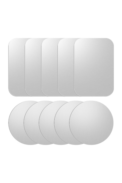 Choice3 Mixed Silver 5Set Metal Plate Disk for Magnetic Car Phone Holder Thin...