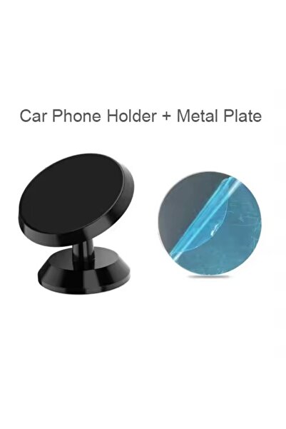 Choice3 Black-B Universal Magnetic Car Phone Holder Magnet Mount Mobile Cell ...