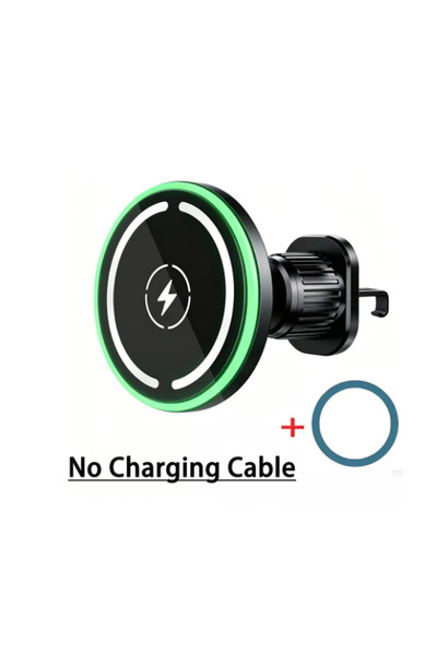 Choice1 Black no cable 30W Car Charger, Auto-Lock Wireless Fast Charging Phon...