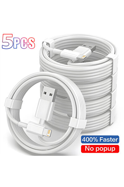 Choice1 2m 5PCS 1-5Pcs PD 40W Fast Charging Cable For iPhone 14 11 13 12 Pro ...