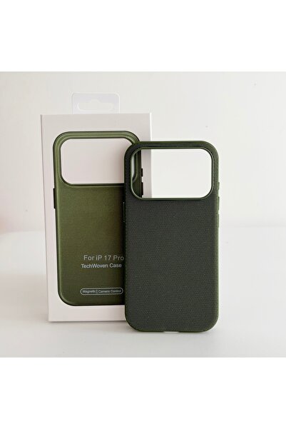 Choice85 iPhone17 Pro Green With Box Luxury Tech Woven for Magsafe Magnetic P...