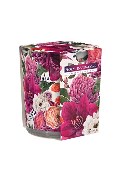 LCA Set 3 x Lumanare Parfumata in Pahar Imprimat, Floral Inspiration, 22 Ore