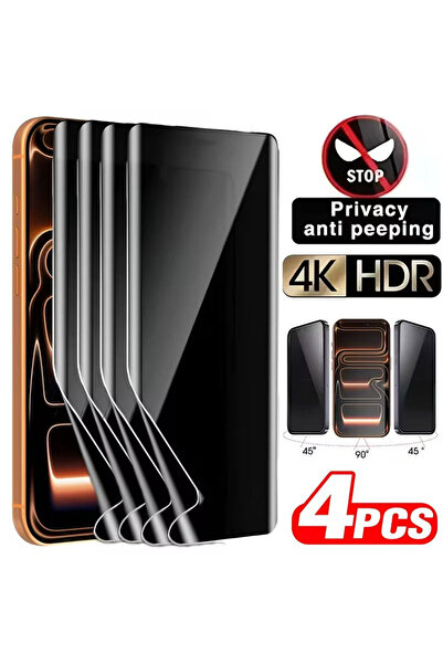 Choice10 Privacy Hydrogel 4Pcs For Realme 14 4Pcs Privacy Hydrogel Film For 1...