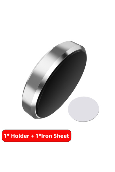 Choice4 Silvery Magnetic Car Phone Holder Stand Magnet Car Mount Support GPS ...