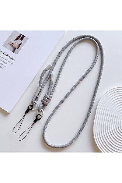 Choice8 Grey Adjustable Universal Phone Lanyard Diameter Outdoor Case Crossbo...