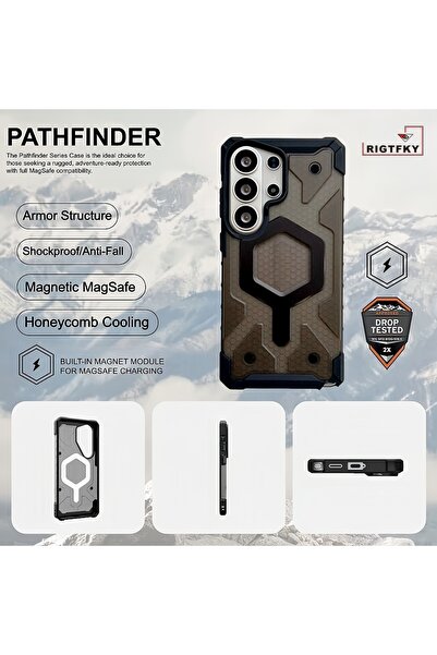 Choice18 Galaxy S26 Ultra black Original Pathfinder Phone Case For S26 Ultra ...