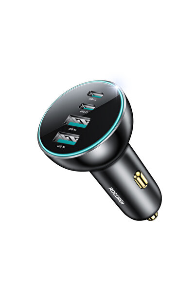 Choice 70W Black Rocoren 4 in 1 USB C Car Charger 70W Fast Charging USB Type ...