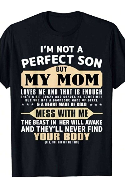23ERVA Mom Tribute Theme And Humorous Fonts T-Shirt| Casual Loose Fit, Crew N...