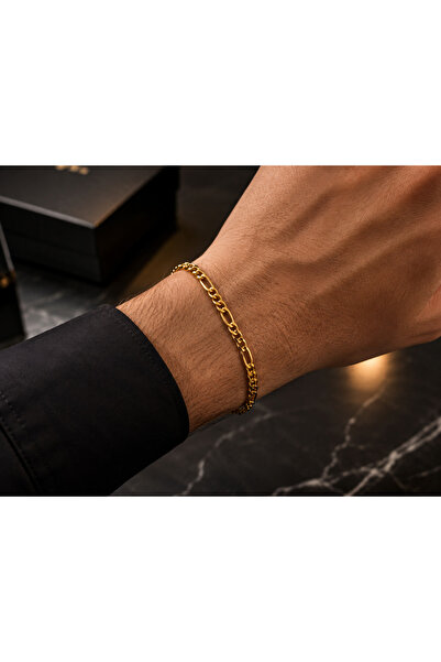 G Sport POLO Steel Color Non-Fading Bracelet (23cm 4.5mm)