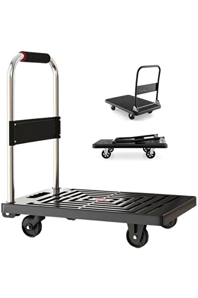 Diason Folding Platform Hand Truck with Wheels, Heavy Duty Foldable Push Doll...