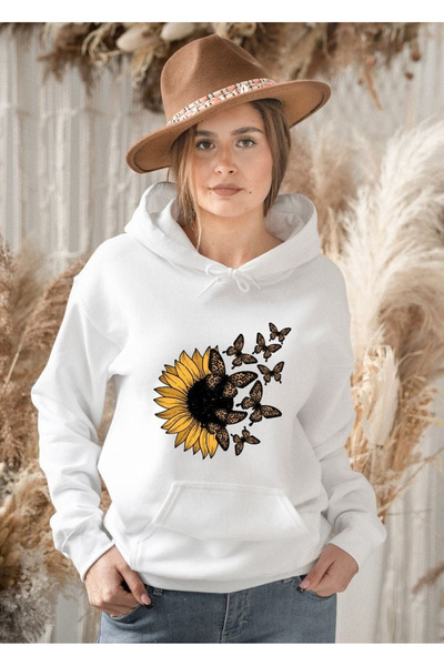 bellanova Unisex Printed Hooded Sweatshirt