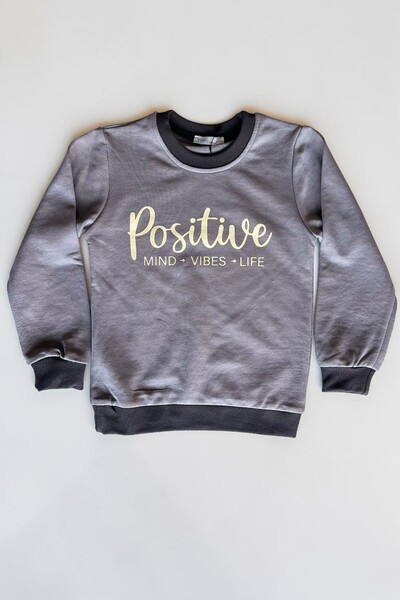 Minik Motion Set of 3 Children's Printed 2-Thread Combed Cotton Sweatshirts