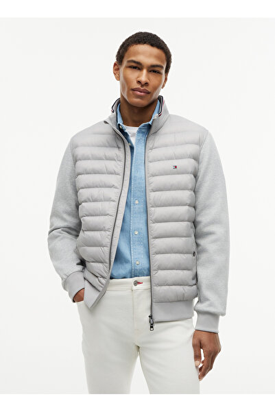 Tommy Hilfiger Gri Erkek Ceket MW0MW41329P01_MIX MEDIA ESS RWB ST