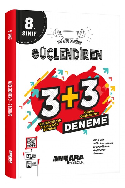 Ankara Yayıncılık 8. Sınıf Güçlendiren 3+3 Deneme