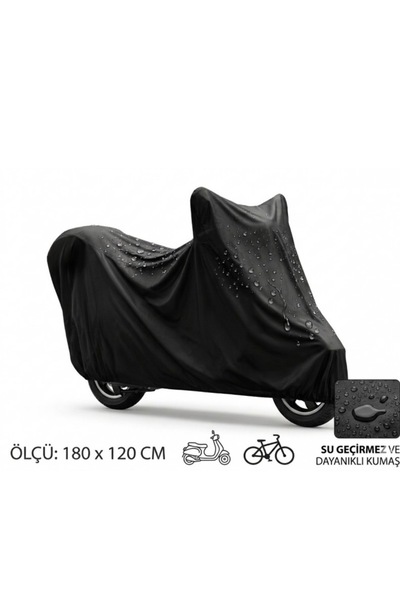 LOCO Su Ve Toz Geçirmez Motosiklet Ve Scooter Koruma Brandası