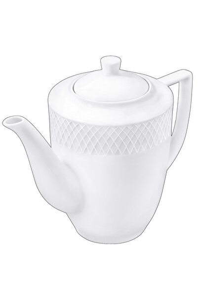 WILMAX ENGLAND Ceainic portelan Wilmax England, 750 ml, Alb, Traditional, Com...
