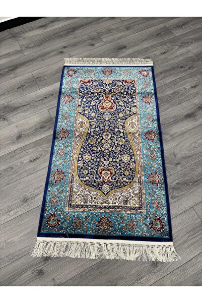 Neşem Halı Boutique MIRAS SF260A NAVYTURKUAZ İPEK SECCADE HALIMIZ