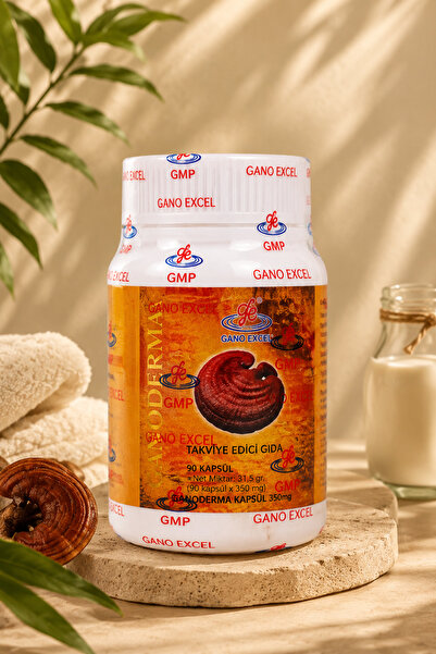 GanoExcel Gano Excel Ganoderma Lucidum Takviye Edici Gıda 90 Kapsül 350 mg