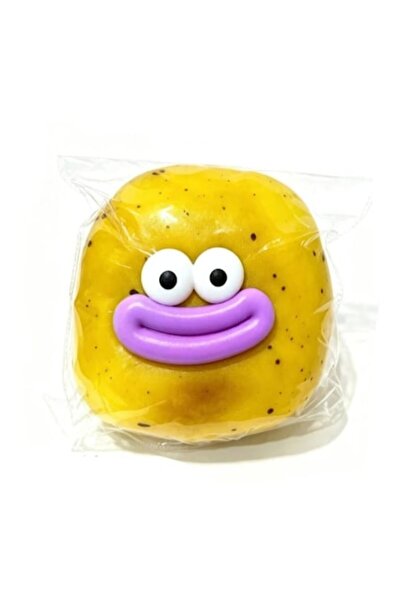 MASHASHOP Jucărie squishy antistres, model cartof, 1 buc., multicolor, 8 cm