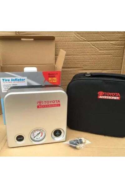 Generic TOYOTA Portable 12V Car Air Compressor Tire Inflator – Digital Air Pu...