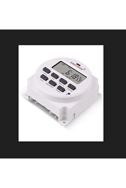 zerzembe 1 Saniyelik Aralıklı 12V 220V Güç Kaynağı 7 Günlük Haftalık Programl...