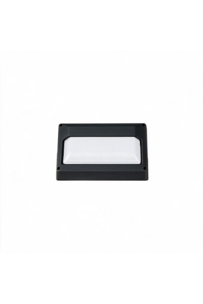 Siera Black rectangular outdoor sconce - 3012