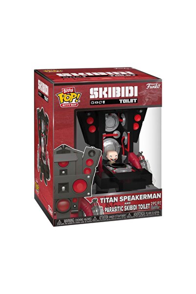 Funko Funo Pop! Bitty Bots: Skibidi Toilet - Titan Speakerman - Parasitic Ski...