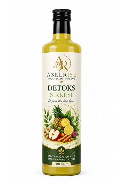 ASELRİSE Detoks Sirkesi 500 Ml Doğal Fermantasyon
