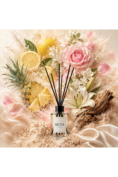 Ruta Pudra Bambu Çubuklu Oda Kokusu 100ml