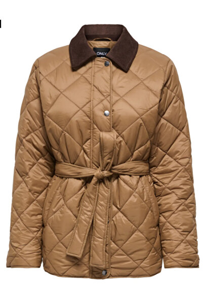 ONLY Women's Onltahia Lw Cord Brown Jacket - 15373692